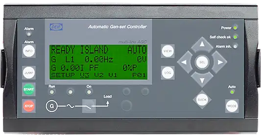 Контроллер  AGC-4, AGC-4 MKII, DEIF, в наличии на складе в г. Екатеринбург, фотография 1