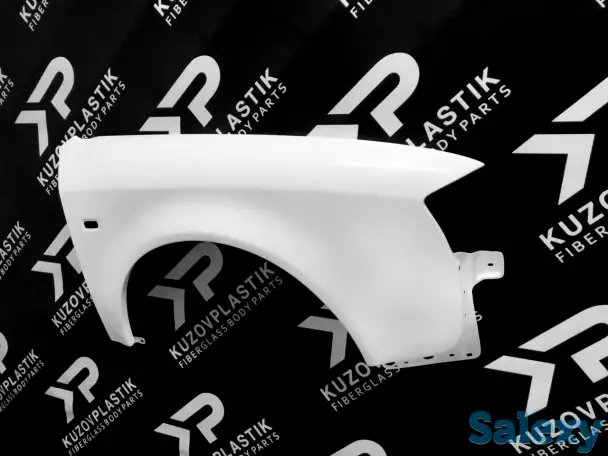 Крыло на Ауди А6 С5 из стеклопластика., фотография 7