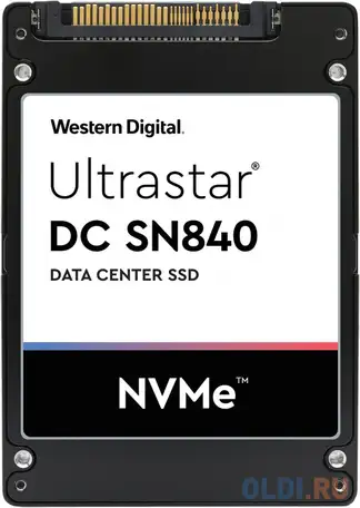 Твердотельный накопитель ssd western digital ultrastar dc sn840 wus4ba1a1dsp3x1 (0ts1881) sff-15, фотография 1