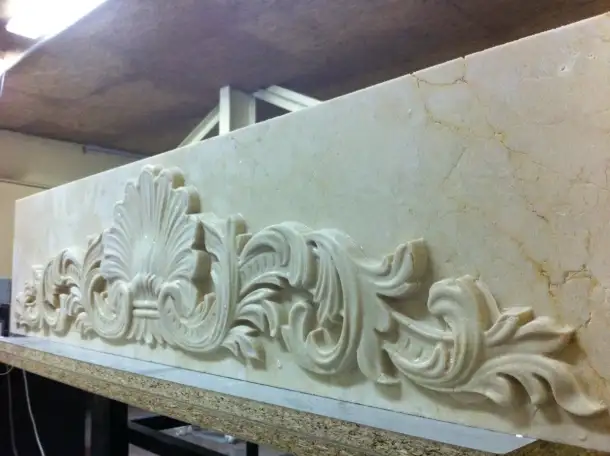 Изготавливаем детали любые  из камня. Каменная резьба по мрамору, граниту, травертину. 20 лет опыта, фотография 1