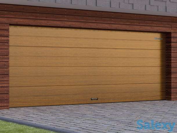 Гаражные секционные  ворота, фотография 1