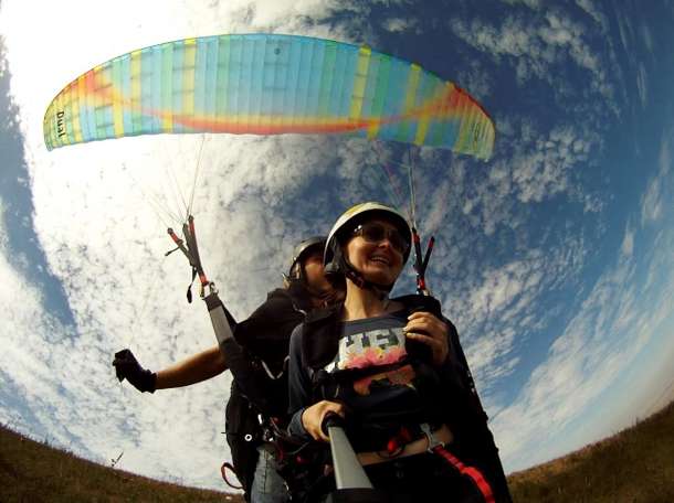 Полёт на параплане в тандеме с инструктором!, фотография 1