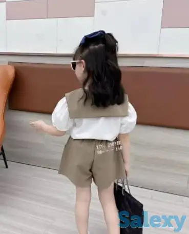 Двойка с блузкой на пуговицах ОПТОМ, фотография 2