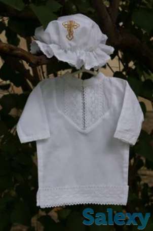 Рубашка крестильная для мальчика, фотография 1