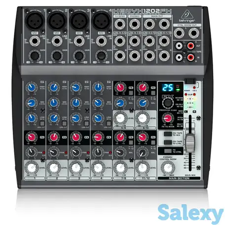 Микшерный пульт behringer xenyx 1202fx, фотография 1