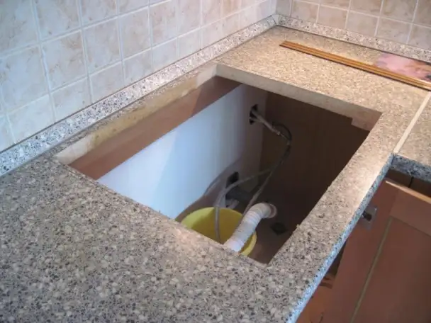 Врезка моек, фотография 1