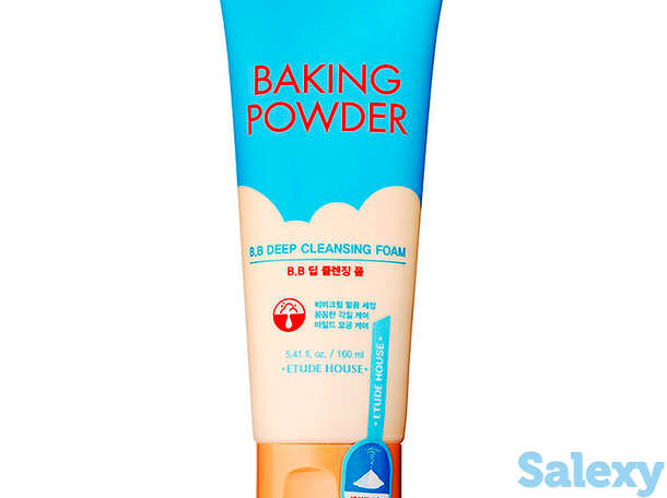 Пенка для умывания etude house baking powder bb deep cleansing foam (160 мл), фотография 1