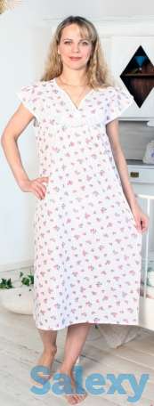 Ситцевая сорочка Маша, производитель Ева г. Иваново, опт, фотография 1