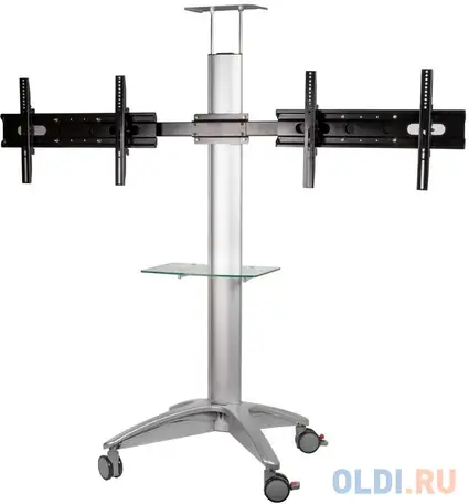 Подставка для телевизора arm media pt-stand-15 серебристый 26