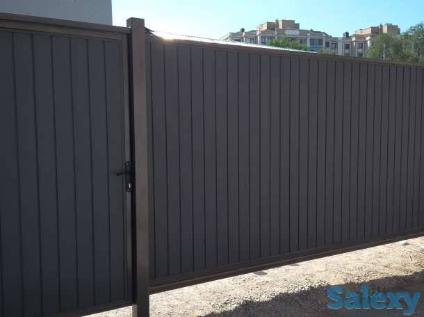 Откатные консольные ворота, автоматика, сварочные работы, любые металлоконструкции, фотография 10