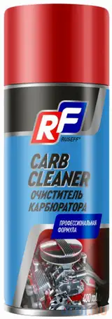 14382n ruseff очиститель карбюратора 400 мл (аэрозоль/баллон 520 мл), фотография 1
