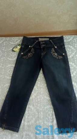 Продам или обмен новые джинсовые бриджи., фотография 1