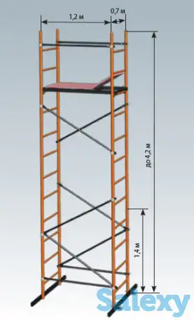 Вышка тура Компакт 4,2 м, фотография 2