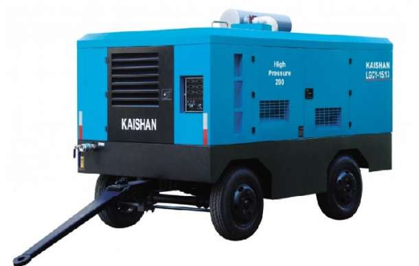 Мобильный дизельный компрессор lgcy-18/17 марки «кайшан», фотография 1