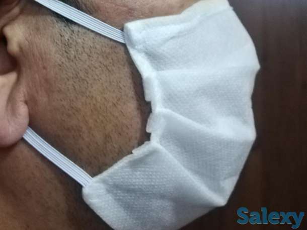 Аксессуар для защиты лица. Маски из спанбонда многоразовые. Не медицинская., фотография 1