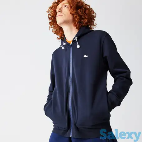 Мужская толстовка lacoste с капюшоном, фотография 1