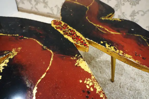 Дизайнерский журнальный стол, фотография 6