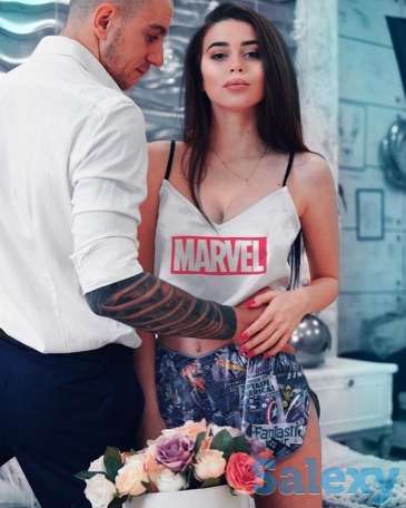 Женская пижама с принтом, фотография 9