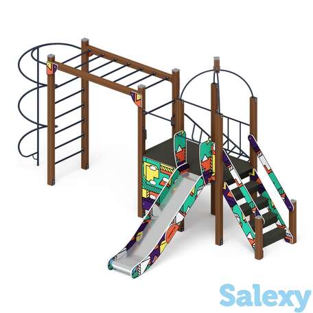 Детский игровой комплекс «навина (геометрия)» дик 2.09.02-02 h=1200, фотография 1