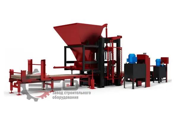 Вибропресс Гранит Старт А-02 для производства плитки, блоков и арболита, фотография 4