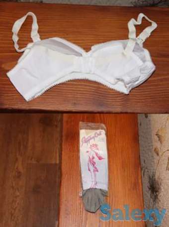 Бюстгальтер разм. 75-1850, колготки серые, фотография 1