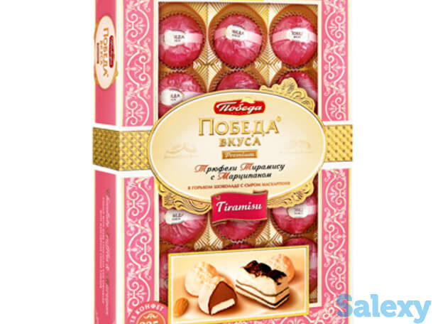 Трюфели тирамису с марципаном, фотография 1