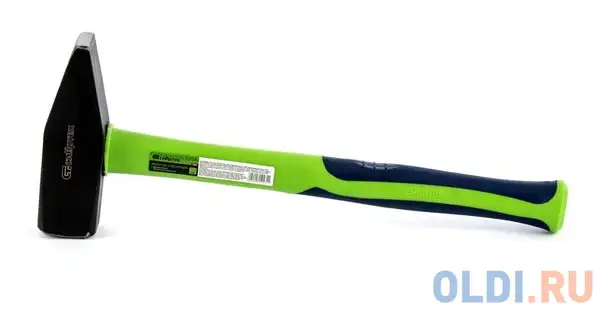 Молоток слесарный сибртех 10331  1500г фибергласовая обрезиненная рукоятка, фотография 1