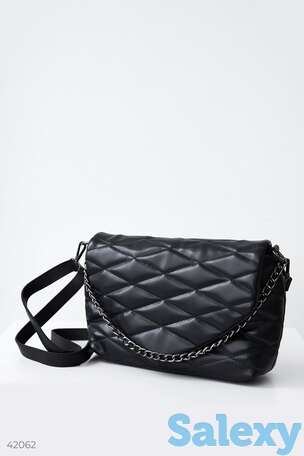 Черная сумка из кожи, фотография 1