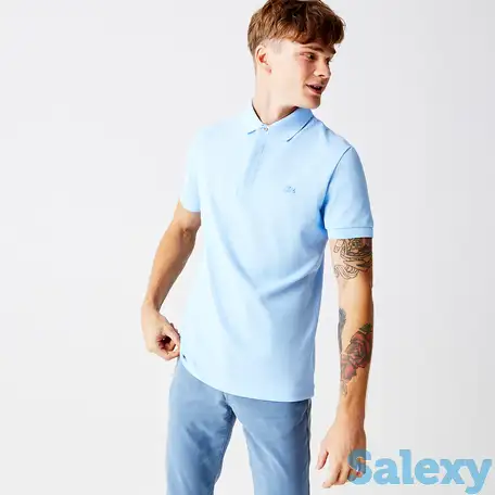 Мужское поло lacoste paris polo regular fit, фотография 1