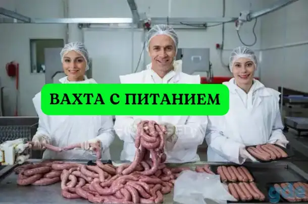 Обработчик полуфабрикатов. Вахта питание проезд, фотография 1