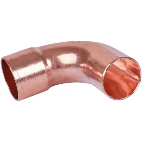 Отвод медный двухраструбный, D 1-508 мм, s 3-6 мм, Марка: МНЖ5-1, Угол: 40-180 мм, фотография 1