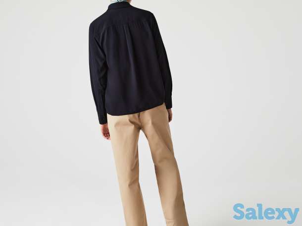 Женская рубашка lacoste relaxed fit, фотография 2