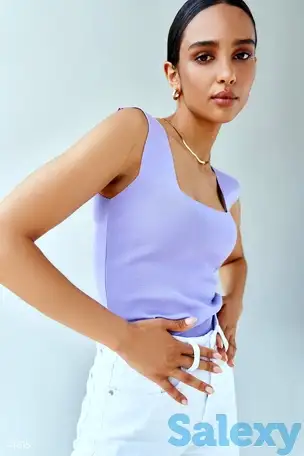 Топ лилового цвета, фотография 1
