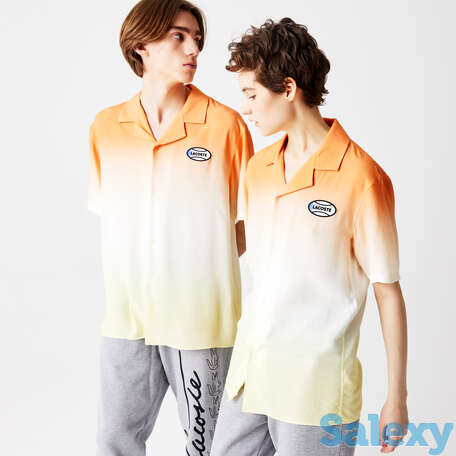 Рубашка lacoste l!ve unisex relaxed fit, фотография 1