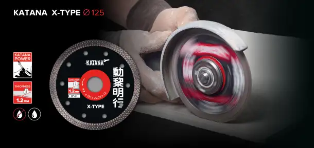 Многоцелевой алмазный отрезной диск-KATANA X-Type, фотография 7