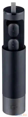 Наушники tws geozon g-sound tube, black, фотография 1
