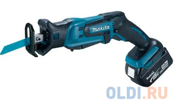 Пила саб аккумуляторная makita djr185rme  18в 2х4ачli-ion 0-3000ход\\м ход-13мм рез-50мм, фотография 1