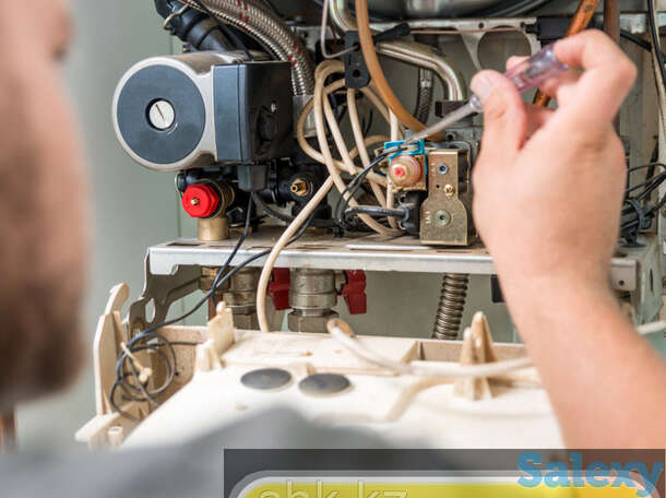 Ремонт и обслуживание, чистка теплообменника газового котла buderus в туздыбастау (алматинской области), фотография 1