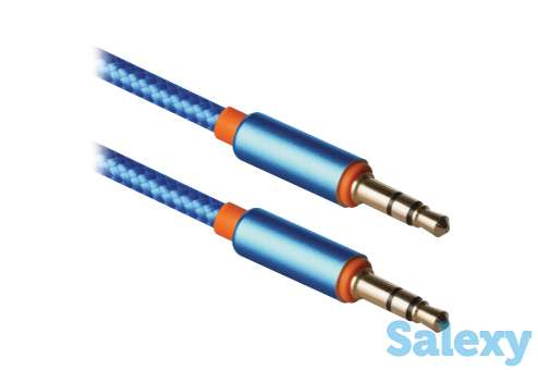 Акустический кабель defender jack01-03. синий, фотография 1