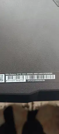 Продам ноутбук Katana GF76 12Uc. В отличнои состоянии!!! Сумка и дополнительный кулер в подарок Игровой ноутбук.  MSI Ka, фотография 8