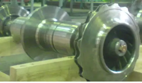 Изготовление запчастей турбодетандеров и нагнетателей, фотография 1