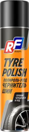 11365n ruseff полироль-уход чернитель шин, 500 мл (аэрозоль/баллон 650 мл), фотография 1