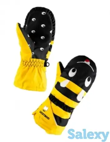 Варежки luckyboo 20-21 kids small fingers bee, фотография 1