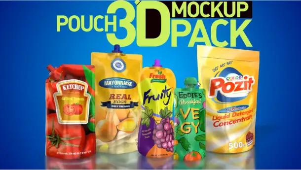 Создаём рекламные ролики для кетчупов и соусов в дой-пак (FOOD_45), фотография 1