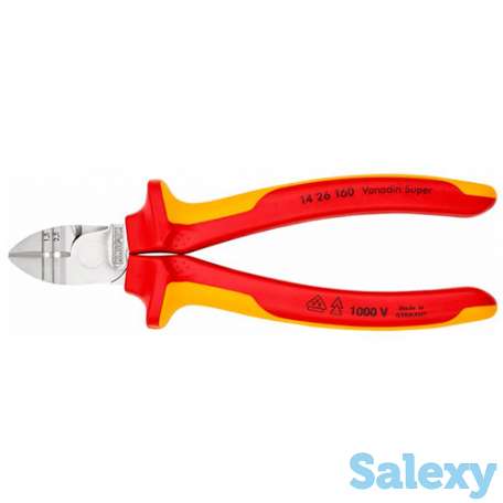 Бокорезы диэлектрические для удаления изоляции 1000v 160 мм  knipex kn-1426160, фотография 2