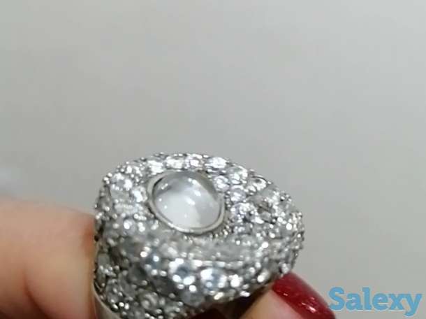 Кольцо серебро 925, фотография 2
