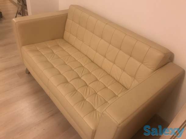 Продаю кожанный диванчик 146/78, фотография 2