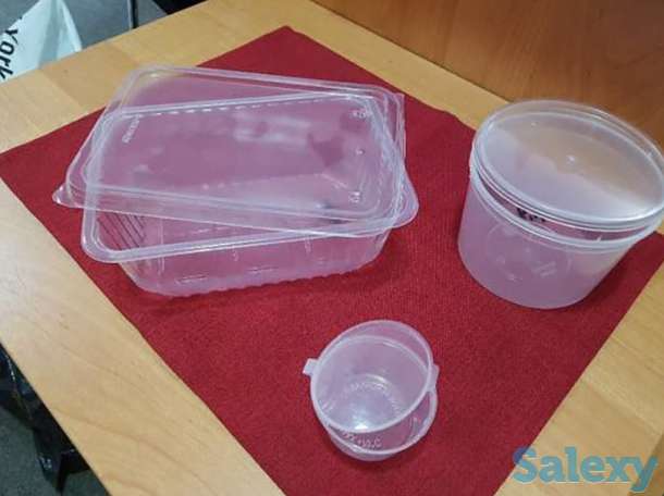 Одноразовая посуда, контейнер прямоугольный 1000 мл, фотография 1