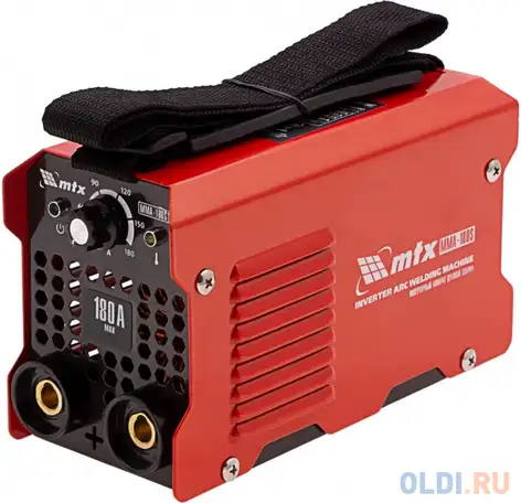 Инверторный аппарат дуговой сварки mma-180s, 180 а, пв60%, диам.эл. 1,6-4,0 мм//, фотография 1