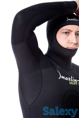 Гидрокостюм marlin skiff pro черный, 9 mm, фотография 19